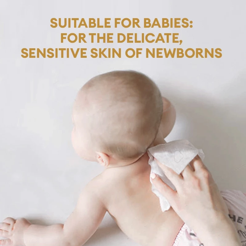 BIBA BEBE Milk + Soft Moisturizing Tissue Soft Pack skin friendly 120s/pack 3packs/bunlde