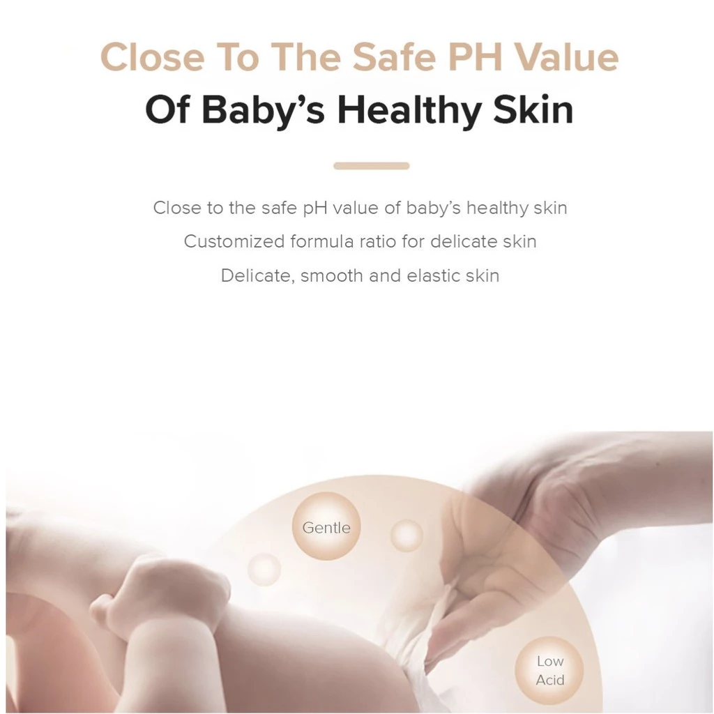 BIBA BEBE Jungle's Whisper Baby Wipes Wet Tissue Mouth&Hand Skin 80s (150*200MM)