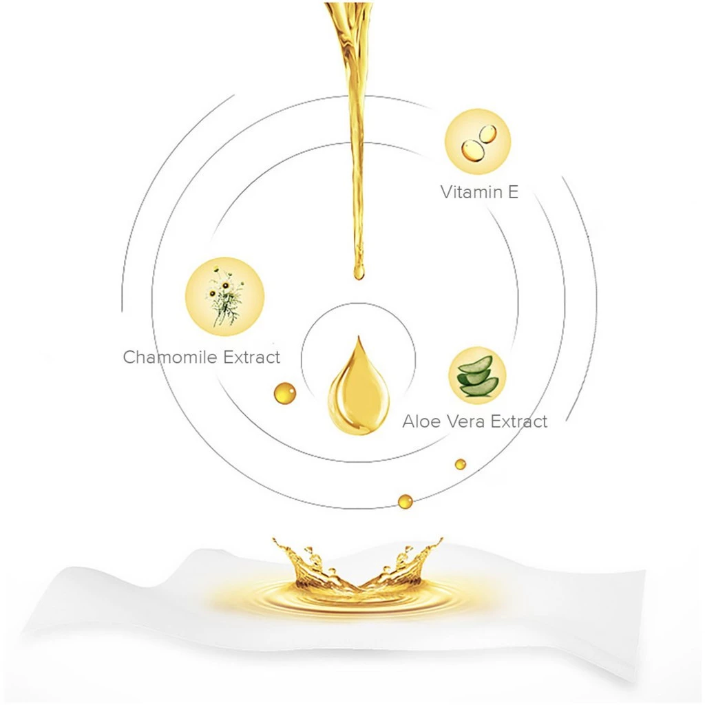 BIBA BEBE Jungle's Whisper Baby Wipes Wet Tissue Mouth&Hand Skin 80s (150*200MM)