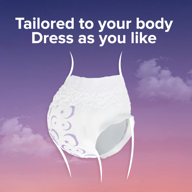 Biba Bebe Lucine Series Sanitary Panties M 3packs 12pcs Panty Liners