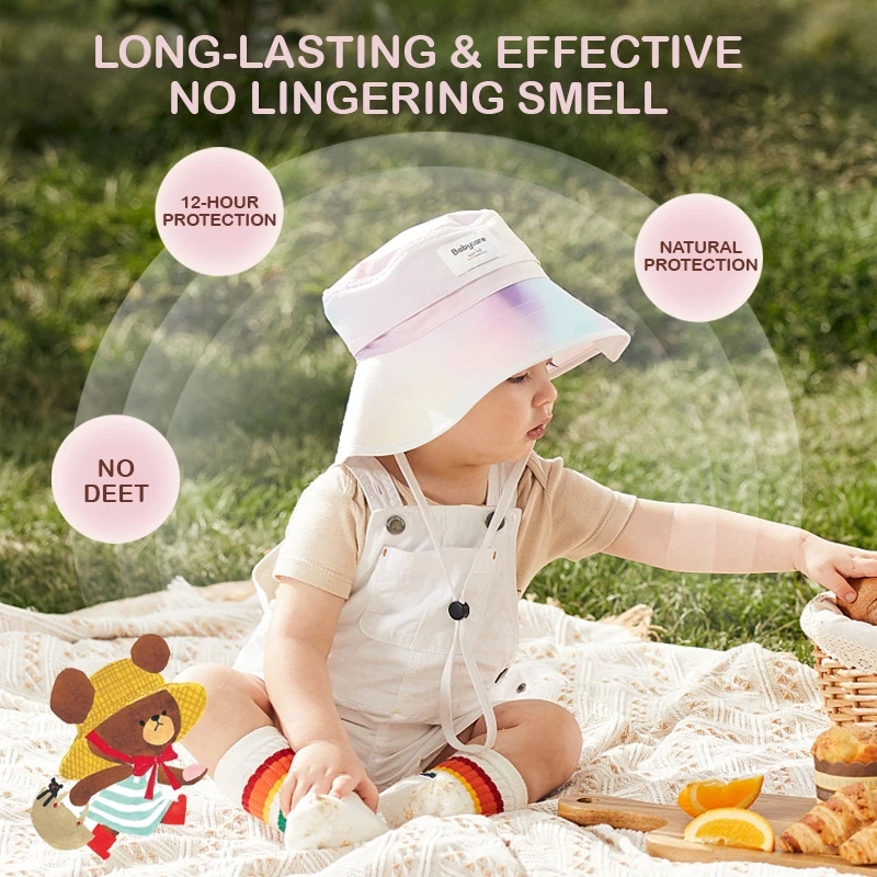 NOCE Plant essential oil Patches anti-mosquito artifact Safe Mosquito Repellent efficient outdoor portable 24pcs