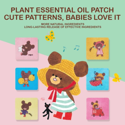 NOCE Plant essential oil Patches anti-mosquito artifact Safe Mosquito Repellent efficient outdoor portable 24pcs