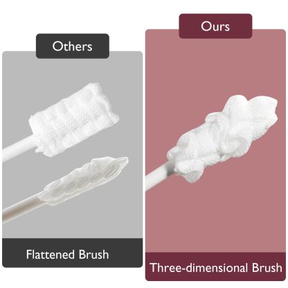 Momcozy Baby Oral Cleaner – Disposable Tongue & Gum Cleaning Gauze, Infant Toothbrush Stick, 40pcs