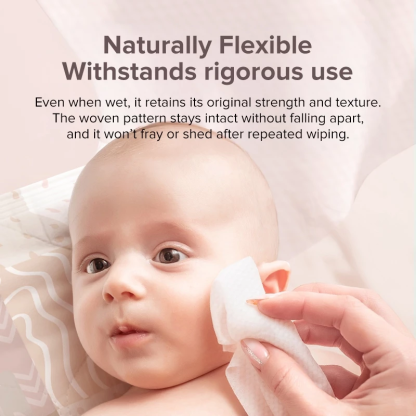 [Hot Sale] Enternal Summer Baby Soft Towels for Hands and Mouths, Thickened, Wet and Dry Use 80s,150mm*200mm