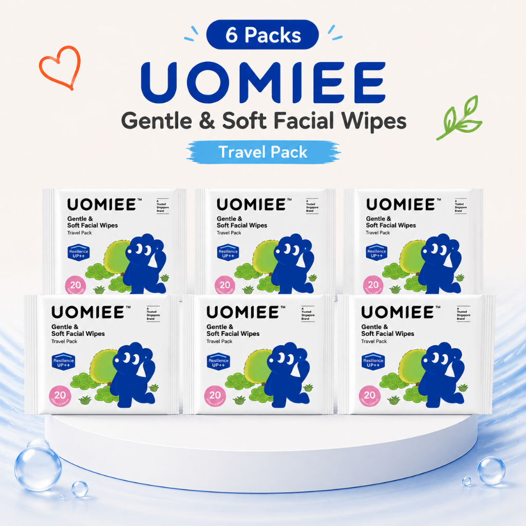 Uomiee Facial Towel 20s/64s Disposable Face Towel Soft Cotton Tissue Dry Wet Use Portable Bundle Pack