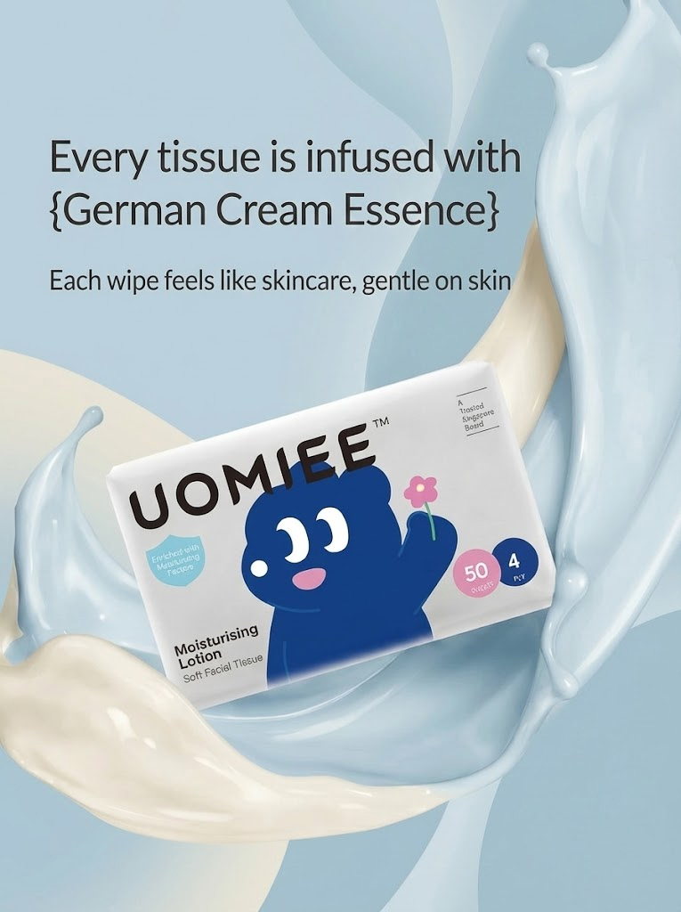 Extra softness with moisturising comfort for everyday gentle care.