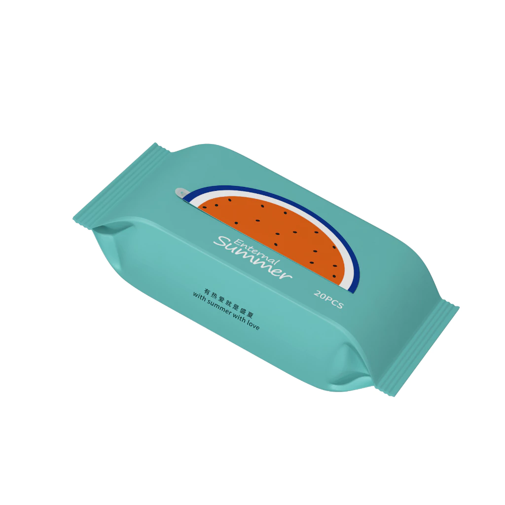 [Great Deal] Enternal Summer Baby Wet Wipes Whisper Baby Wipes Wet Tissue Mouth&Hand Skin 20s/pack,150mm*200mm