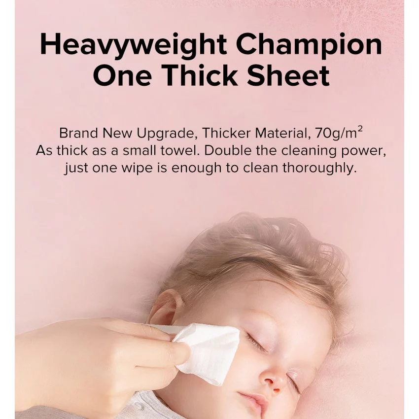 [Hot Sale] Enternal Summer Baby Soft Towels for Hands and Mouths, Thickened, Wet and Dry Use 80s,150mm*200mm