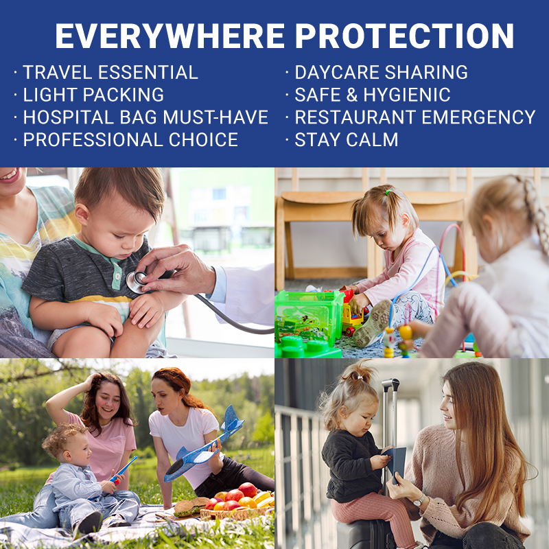 UOMIEE Nature Move Baby Diapers Travel Single Pack Plant-Based Soft Ultra Breathable Flexible Fit Long-Lasting Dryness