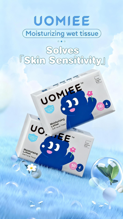 Extra softness with moisturising comfort for everyday gentle care.