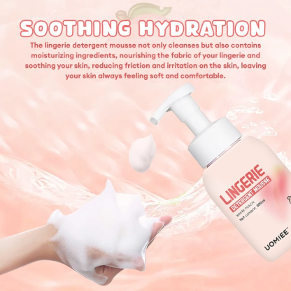 Lingerie Detergent Mousse Underwear Anti-bacterial Detergent Mousse Remove Stains Easy To Use 300ml*3 Bottles