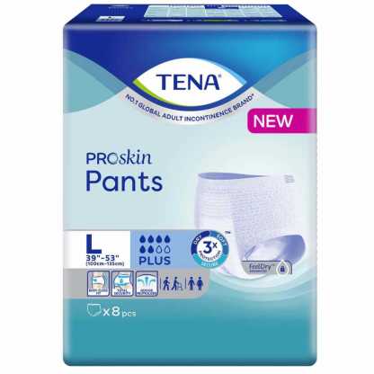 [Carton Deal] TENA Adult Diaper Proskin Slip Plus Pants (M/L/XL/XXL)