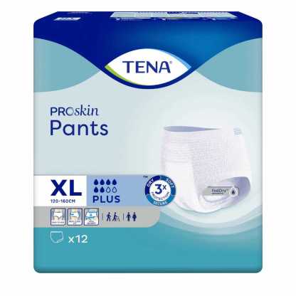 [Carton Deal] TENA Adult Diaper Proskin Slip Plus Pants (M/L/XL/XXL)