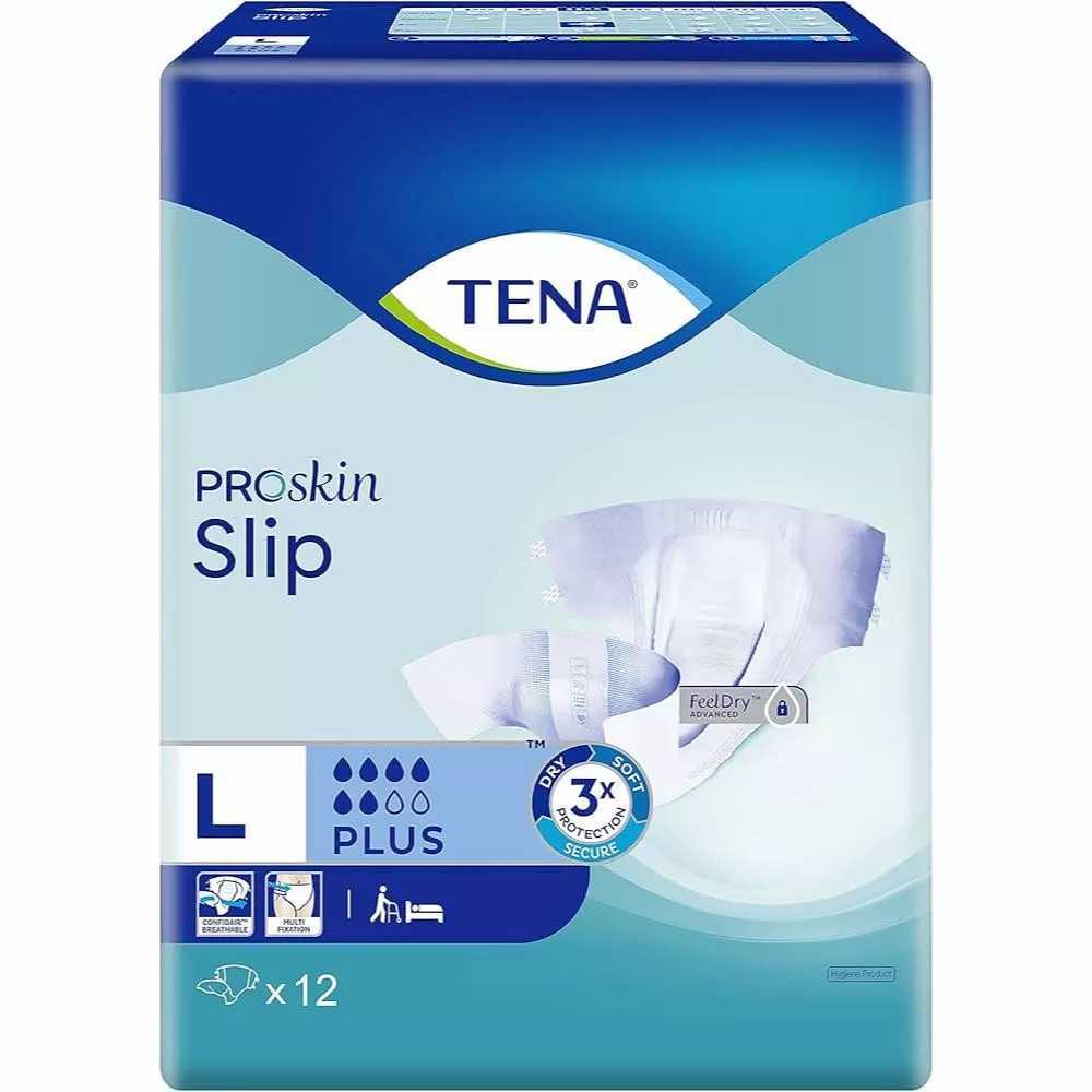 [Carton Deal] TENA Adult Diaper Proskin Slip Plus Pants (M/L/XL/XXL)