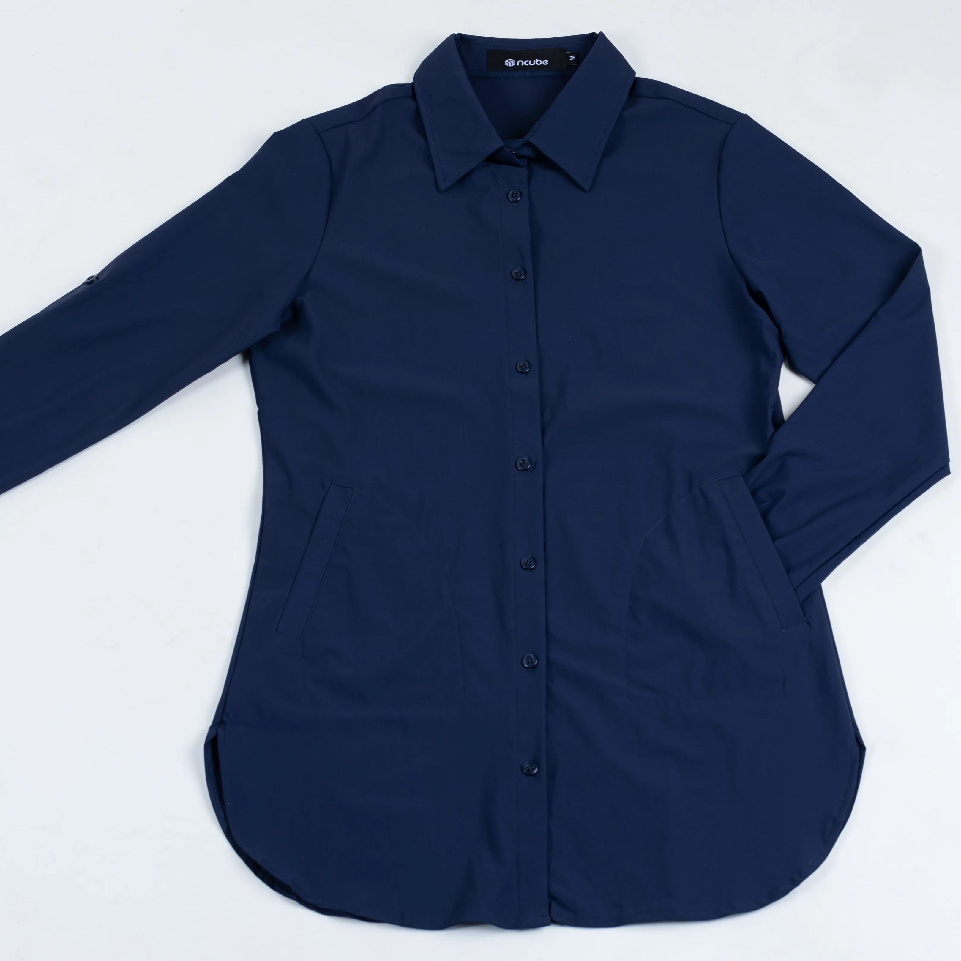 Kanpeki かんぺき Women Slim Fit Dress Shirt
