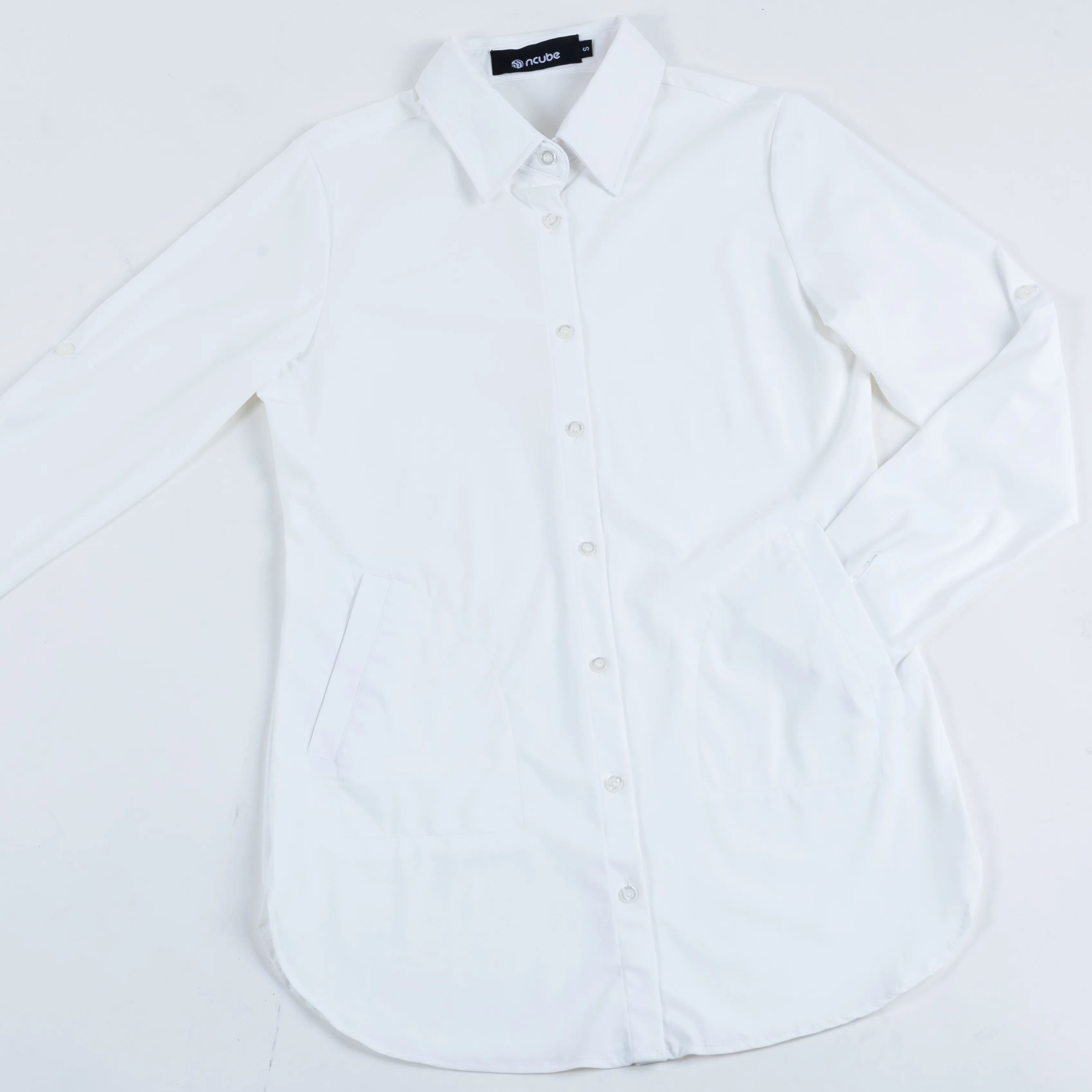 Kanpeki かんぺき Women Slim Fit Dress Shirt