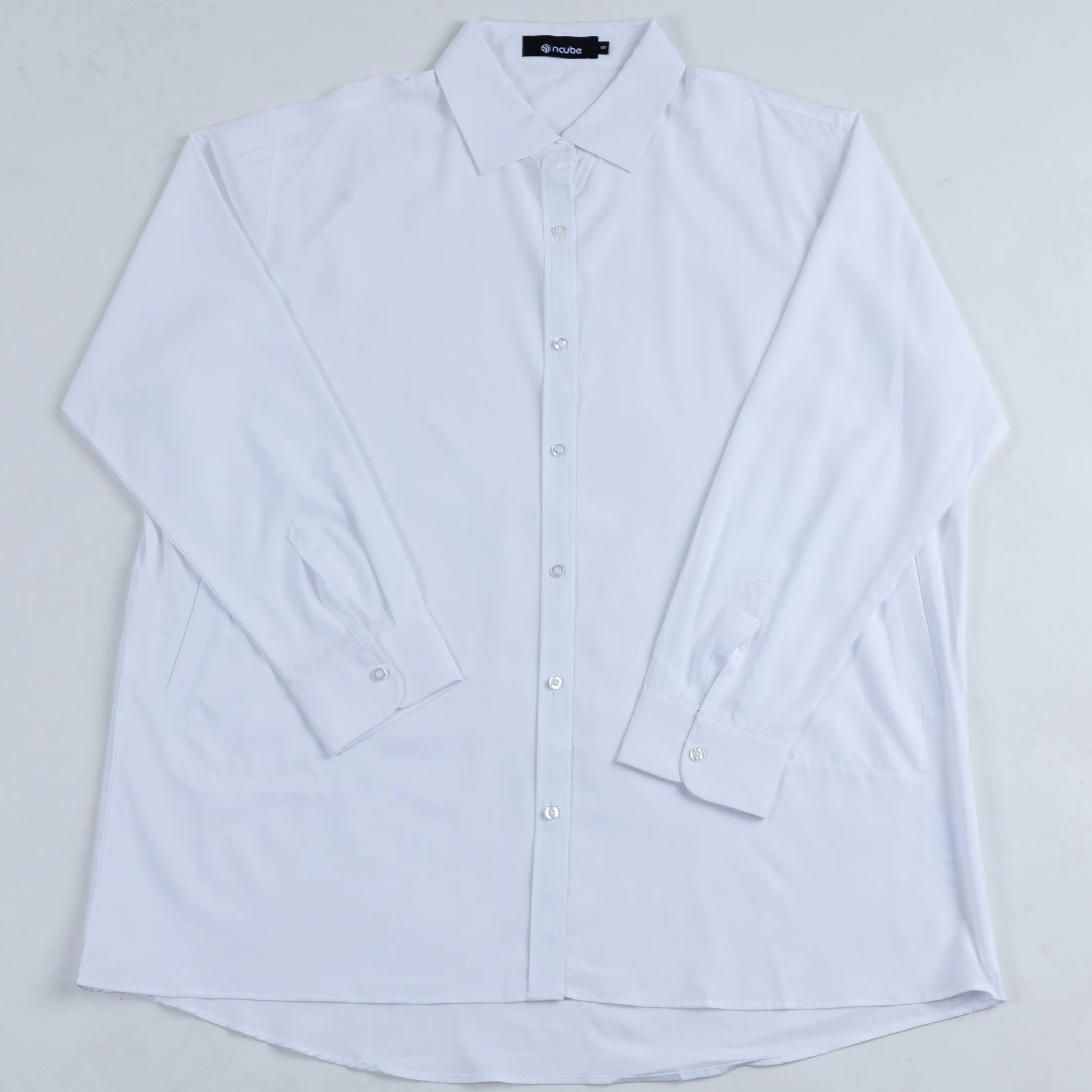 Kanpeki かんぺき Women Long Sleeve Dress Shirt