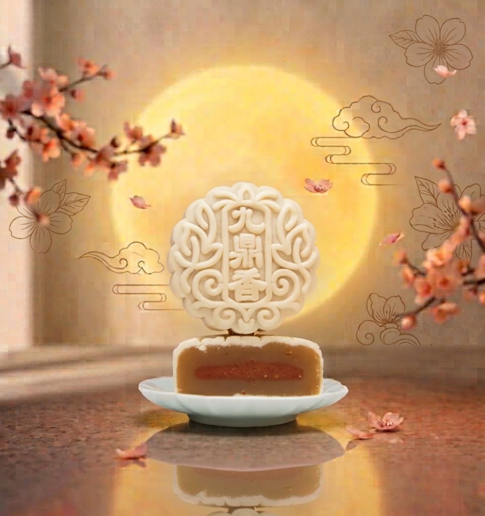 桂花红枣月 Osmanthus Dates 