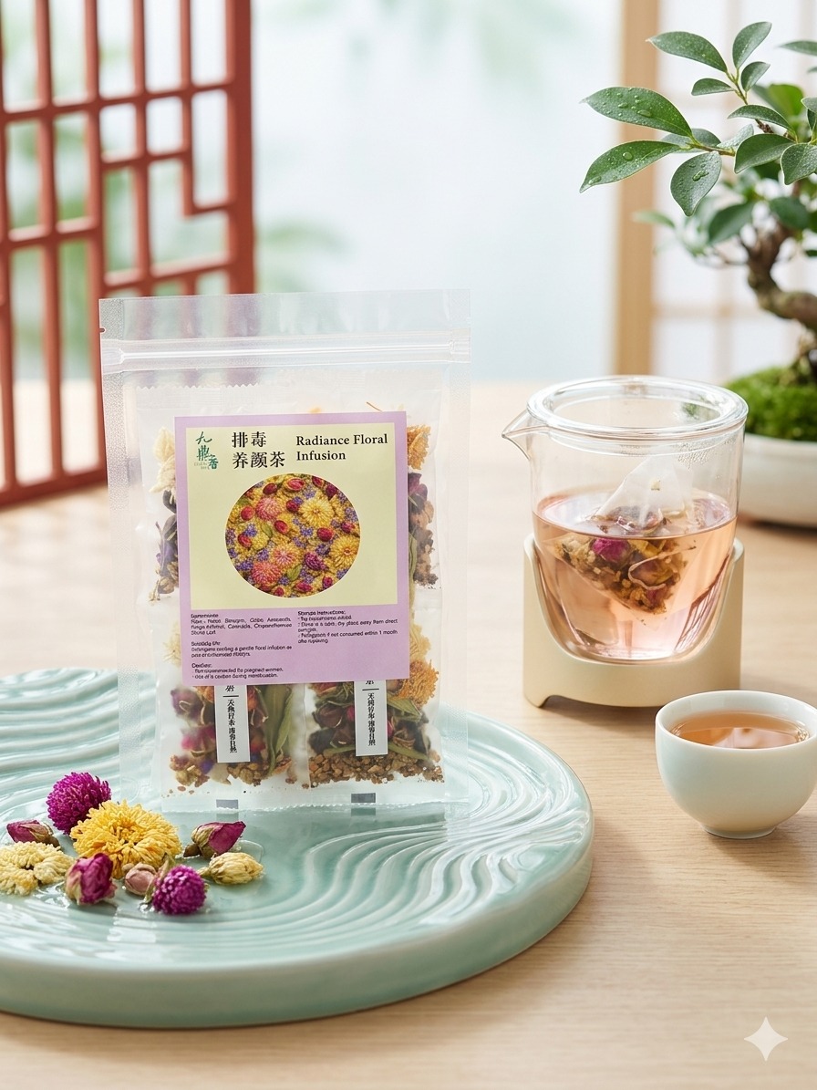 九鼎香 排毒养颜茶 JDX Radiance Floral Infusion Tea