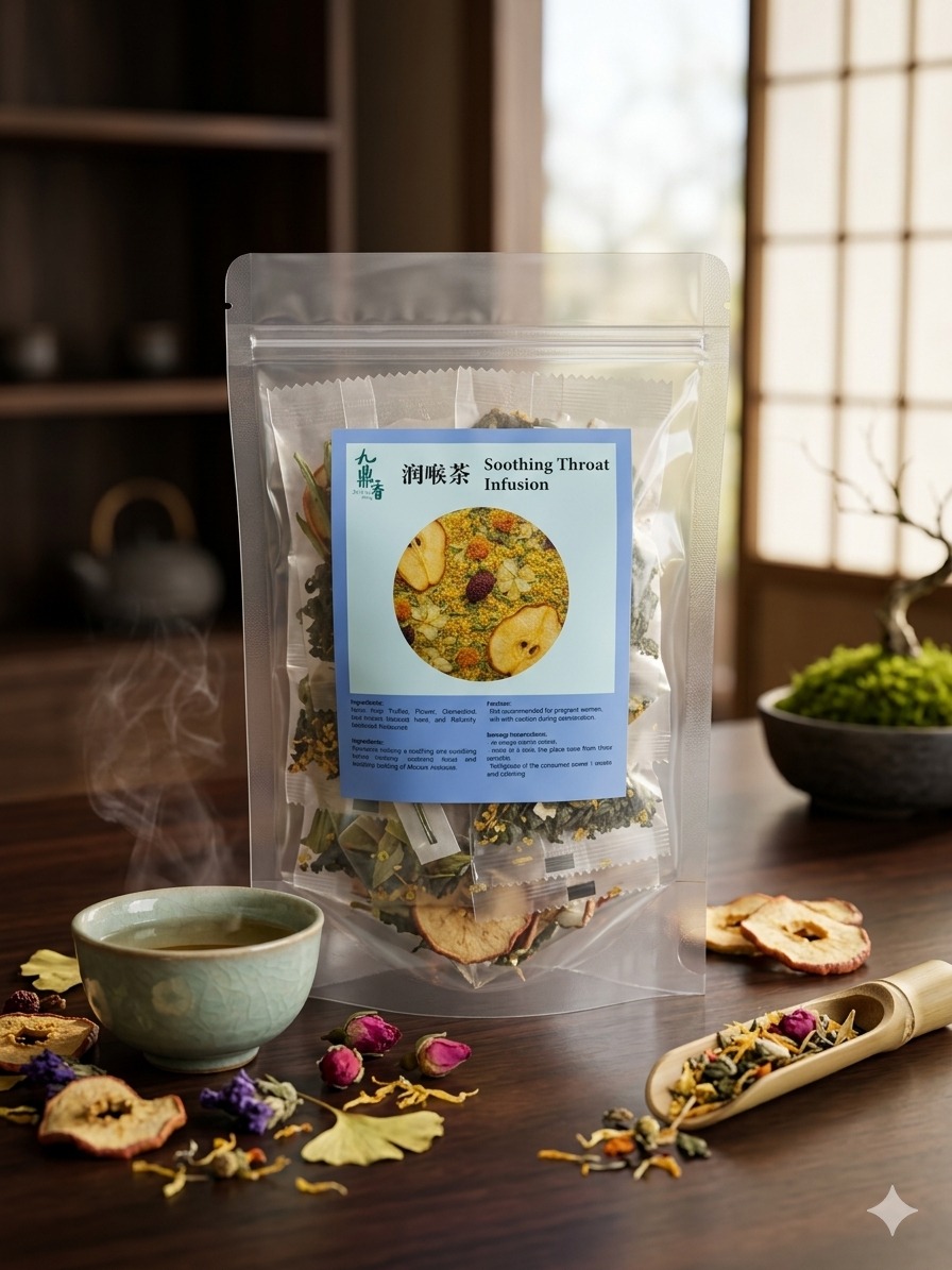 九鼎香 润喉茶 JDX Soothing Throat Infusion Tea