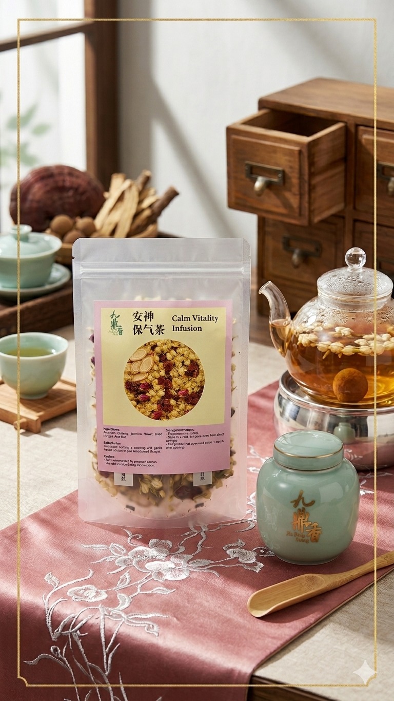 九鼎香 安神保气茶 JDX Calm Vitality Infusion Tea