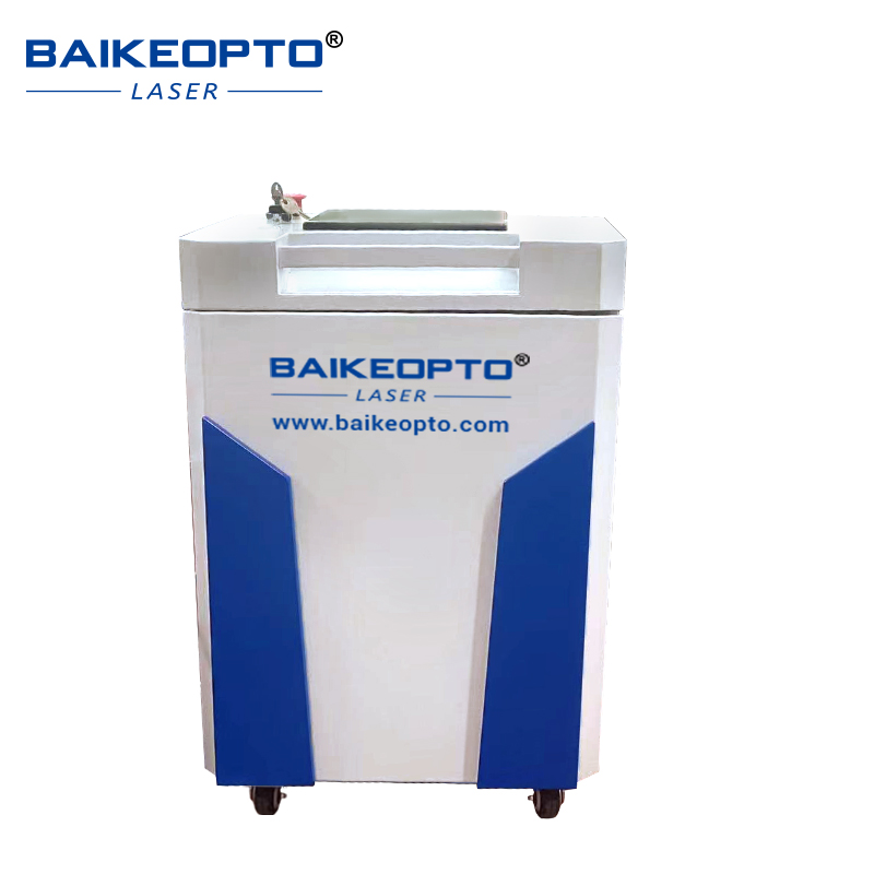 BK-FL1500MS 1500W Raycus Laser Source Efficient Non-Contact Continuous Laser Cleaner Machine for Metal Surfaces