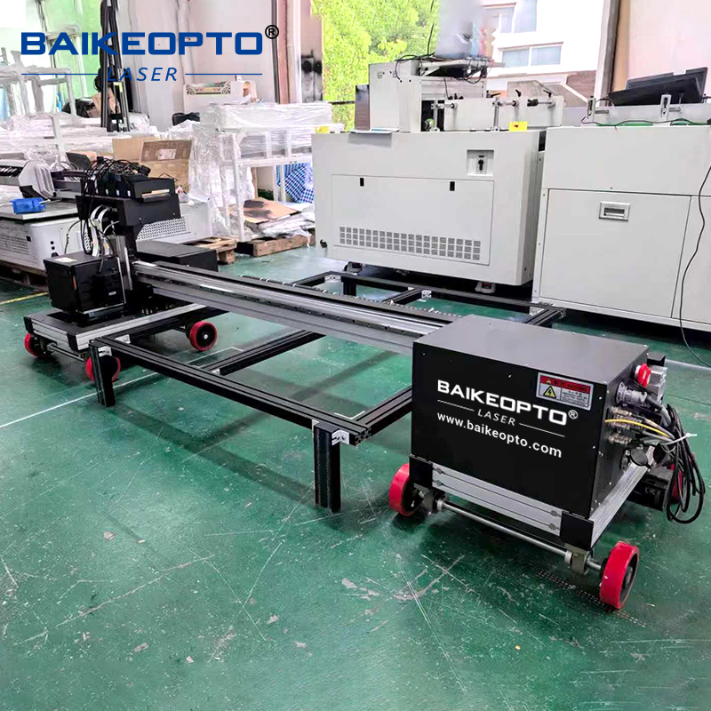 BK-D1600WX-5Plus Multi-Purpose Dual i1600 Printhead 5 Meter Horizontal Printing DIY Flatbed and Floor Inkjet Printer for Signage Industry