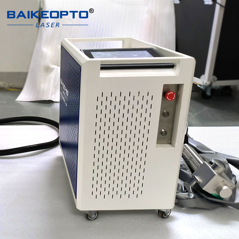 BK-FLC100XT 1.5MJ JPT 100W Cost-Effective Pulse Laser Cleaning Machine Cutting Operational Costs vs Traditional Sandblasting Methods