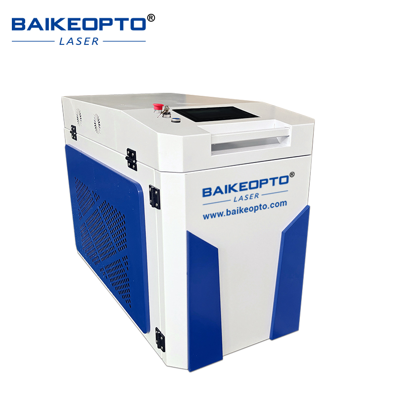 BK-FL1500MS 1500W Raycus Laser Source Efficient Non-Contact Continuous Laser Cleaner Machine for Metal Surfaces