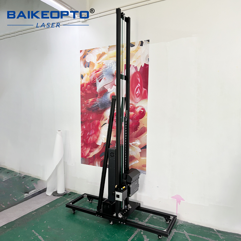 BK-UP1600WX Indoor and Outdoor 3D Inkjet Wall Printer Use Eco-Friendly Inkjet Wall Printing Machine with Fast Drying Time