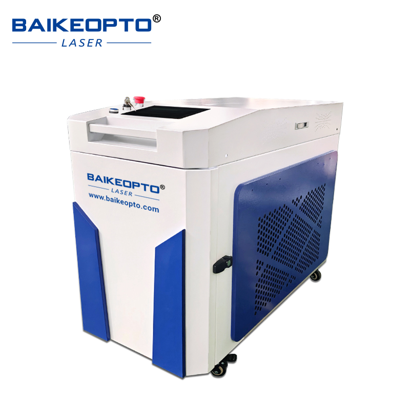 BK-FL1500MS 1500W Raycus Laser Source Efficient Non-Contact Continuous Laser Cleaner Machine for Metal Surfaces