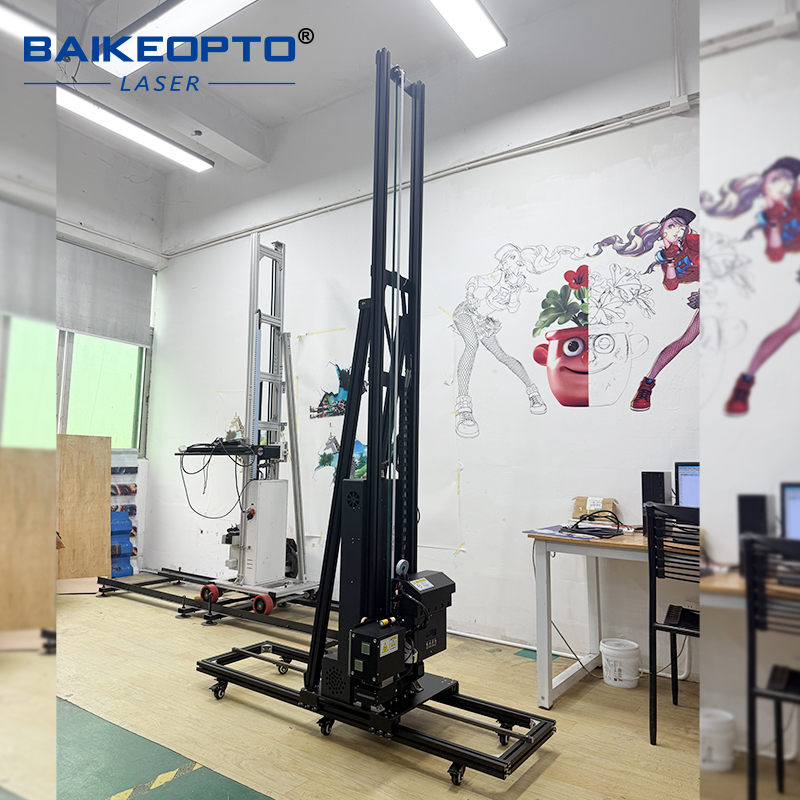 BK-UP200WX Double DX10 Vertical Wall Painting Machine Inkjet Wall Printer HD Precision 3D TV Background UV Wall Printer Price