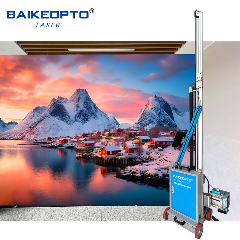 BK-UV64K Ai Intelligent Wall Printer 3D Inkjet Wall Painting Machine Eco-Friendly Wall Printing Printer for Sustainable Printing