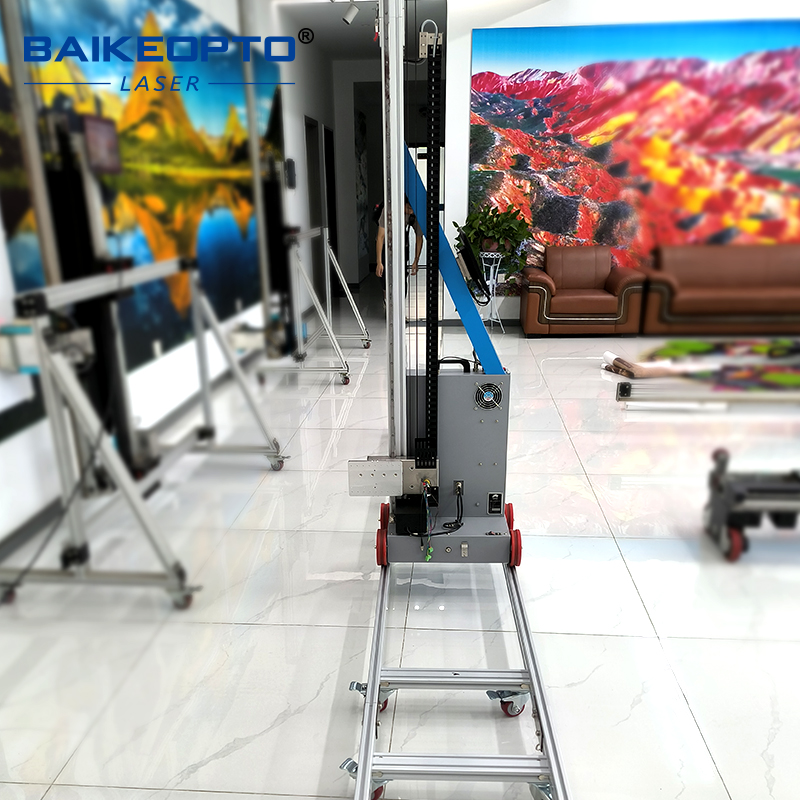 BK-K32X Industrial Professional Intelligent 3D CMYK Inkjet Wall Printer for Uneven Wall Coverage