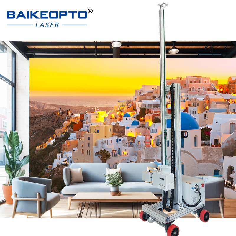 【BK-GP200X】Advanced 2-in-1 Wall and Floor Printer with Inkjet Epson Printhead for Professional Printing