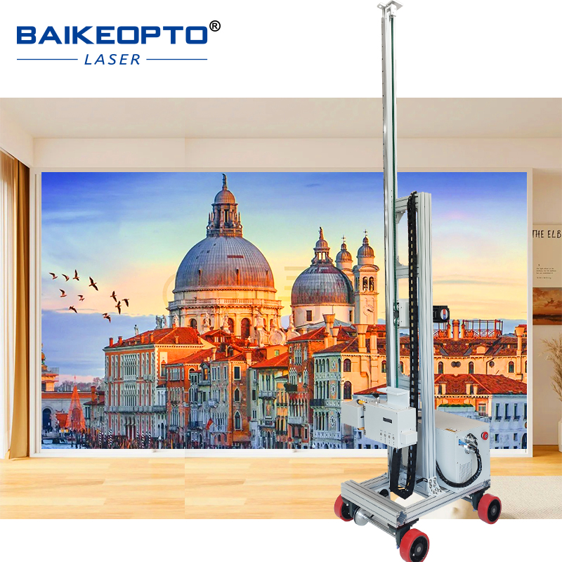 【BK-GP200X】Advanced 2-in-1 Wall and Floor Printer with Inkjet Epson Printhead for Professional Printing