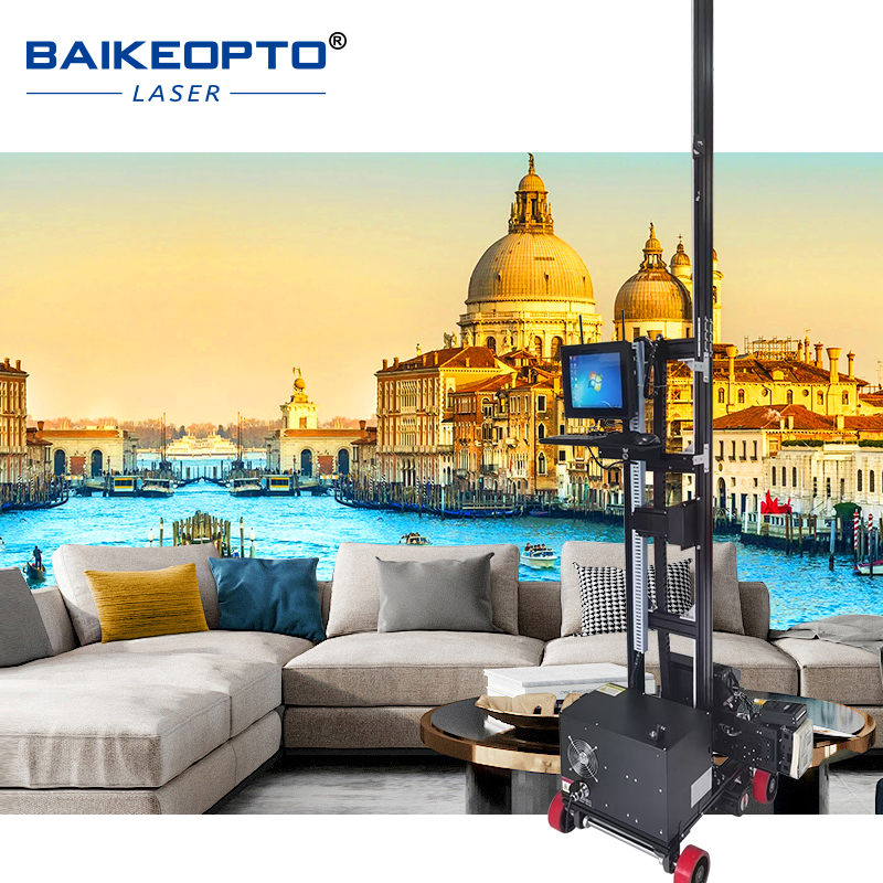 BK-GP200XP Durable Inkjet 2 in 1 Wall and Floor Printer for Long-Term Performance High-Quality Inkjet Wall and Ground Printer for Efficient Large-Scale Printing 