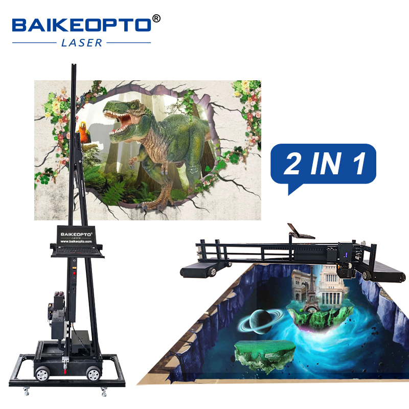 BK-UP600XT 2 in 1 Multi-functional Inkjet Wall and Ground Printer for Efficient Large-Scale Printing Durable Inkjet 2 in 1 Wall and Floor Printer for Long-Term Performance