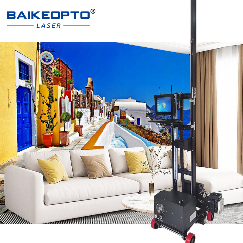 BK-GP1400XP Inkjet Wall and Floor Printer with Wide Compatibility for Various Media Inkjet 2 in 1 Wall and Floor Printer for Long-Term Performance