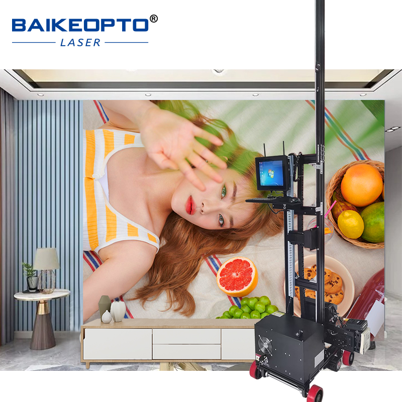 BK-GP200XP Durable Inkjet 2 in 1 Wall and Floor Printer for Long-Term Performance High-Quality Inkjet Wall and Ground Printer for Efficient Large-Scale Printing 