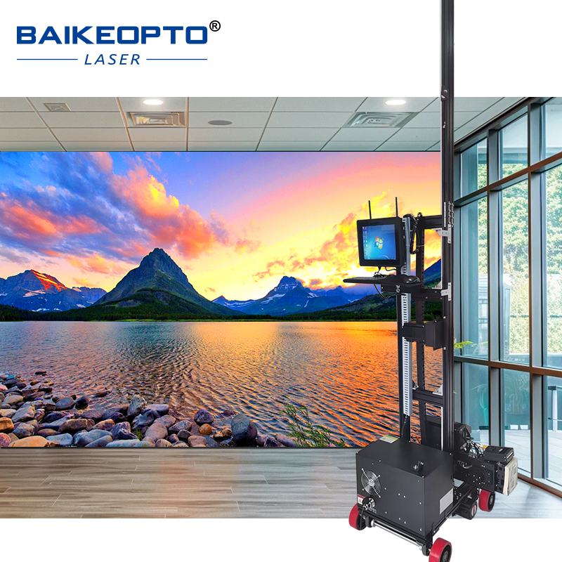 BK-GP1400XP Inkjet Wall and Floor Printer with Wide Compatibility for Various Media Inkjet 2 in 1 Wall and Floor Printer for Long-Term Performance