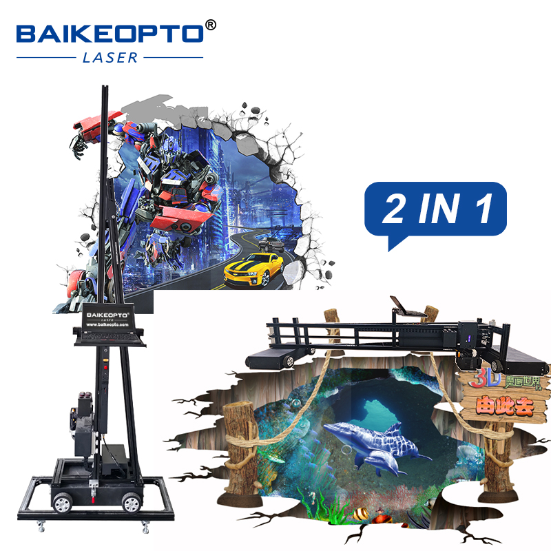 BK-UP600XT 2 in 1 Multi-functional Inkjet Wall and Ground Printer for Efficient Large-Scale Printing Durable Inkjet 2 in 1 Wall and Floor Printer for Long-Term Performance