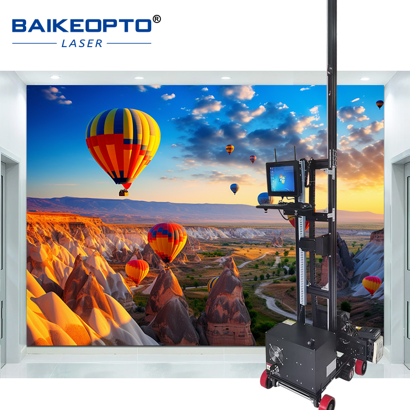 BK-GP1400XP Inkjet Wall and Floor Printer with Wide Compatibility for Various Media Inkjet 2 in 1 Wall and Floor Printer for Long-Term Performance