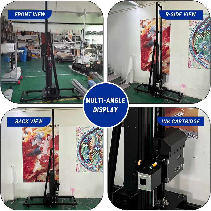 BK-UP200WX High-Quality Inkjet Wall Printer for Efficient Large-Scale Printing Vertical 3D Wall Painting Machine