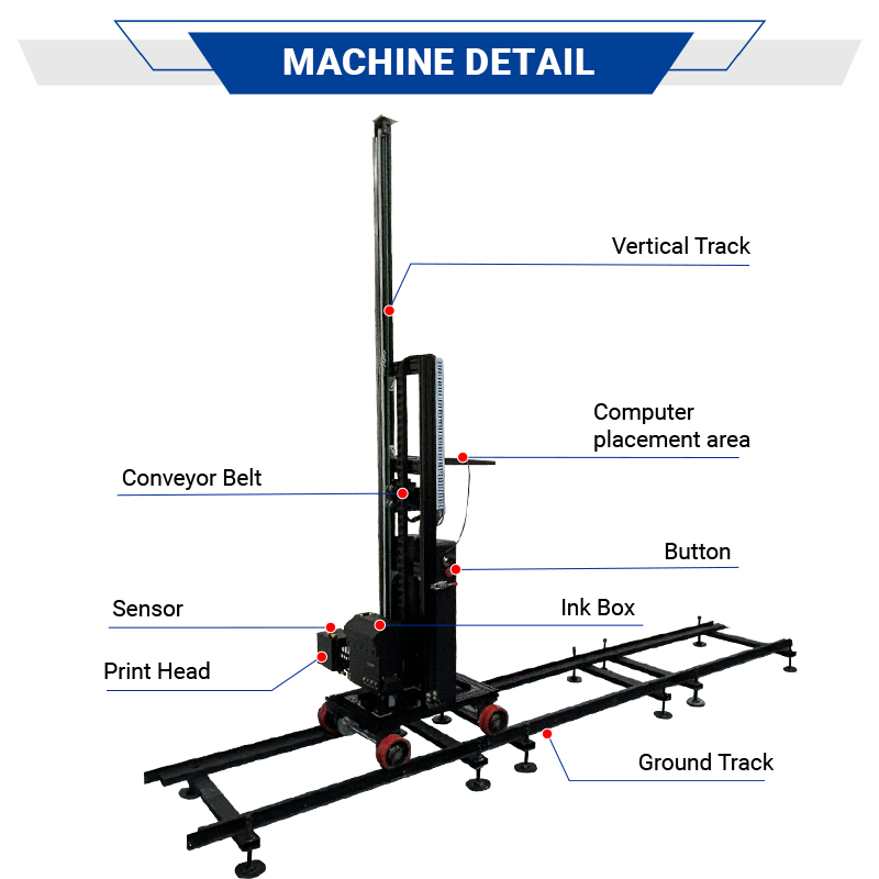BK-UP200LX Durable Inkjet Wall Printer for Long-Term Performance High-Quality Inkjet Wall Printer for Efficient Large-Scale Printing 