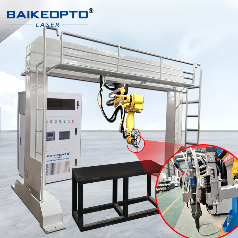 1500W Advanced 3D Fanuc Robot Arm Laser Cutting Machine for Irregular Metal Sheet and Pipe