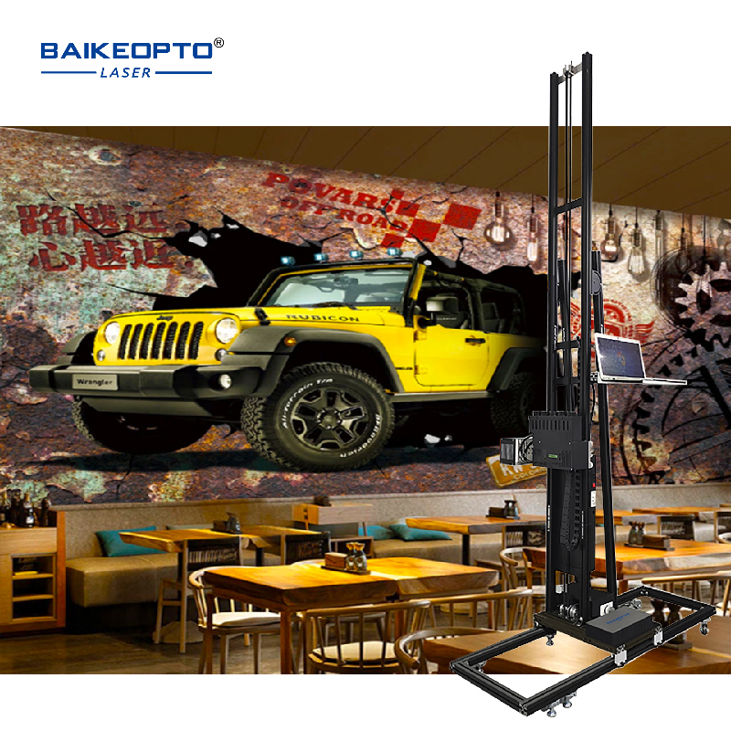 BK-UP1600S Vertical Wall Printing Machine for Artwork Portable Wall Painting Machine Continuous 3D Inkjet Printer