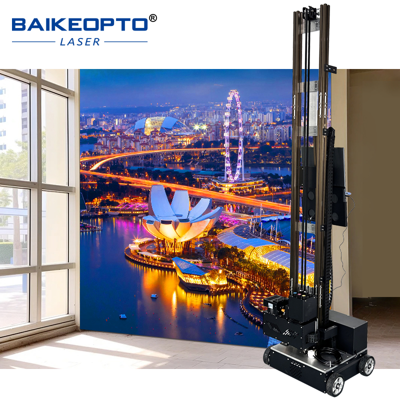 BK-UP1600PS High Resolution Vertical Wall Printer 3D UV Printing for Homes, Restaurants & Hotels