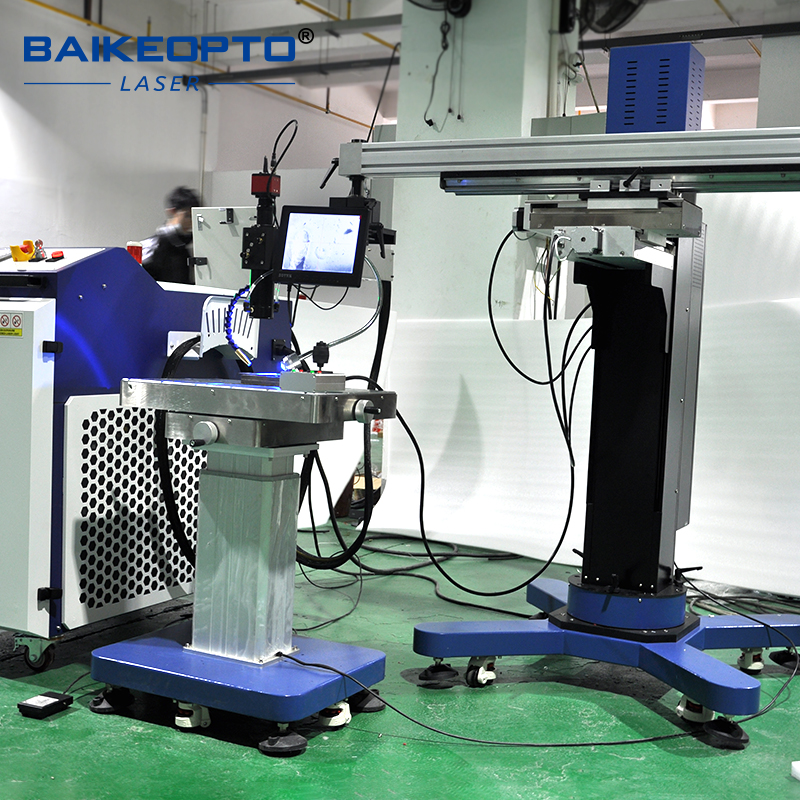 BK-WF150 150W Reliable QCW Fiber Laser Cantilever Welding Machine for Metal Water Pipe Joints, Valves, Showerheads
