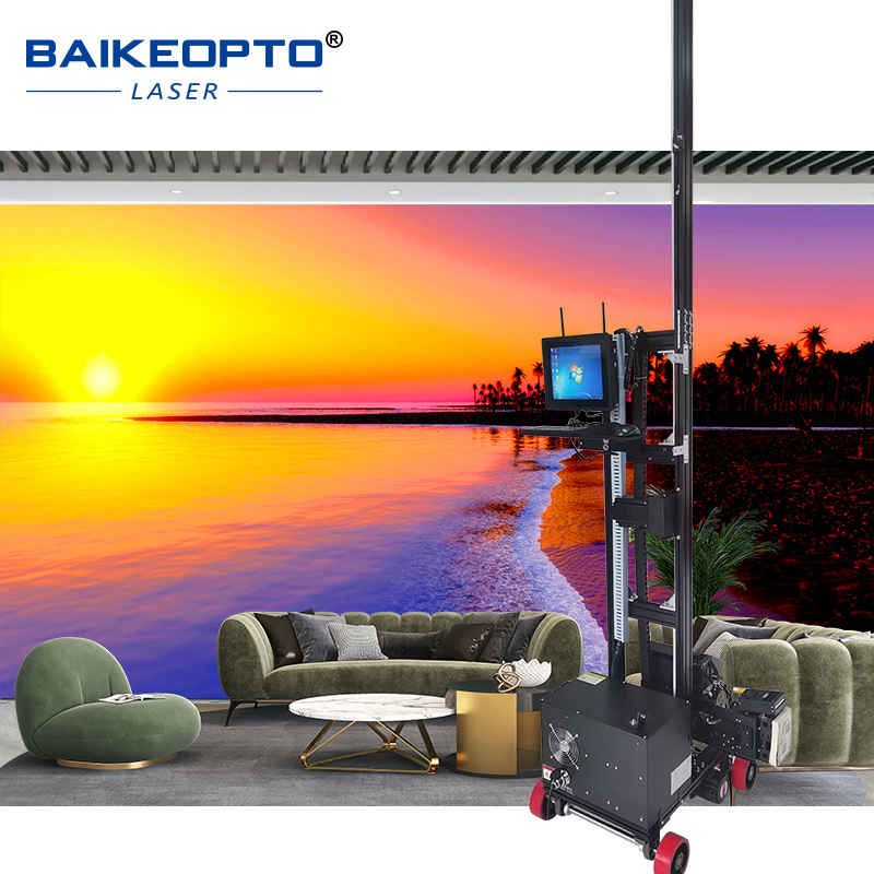 BK-GP1600XP Innovation 3D UV Inkjet Wall and Floor Printer Use Eco-Friendly Inkjet Wall and Ground Printing Machine with Fast Drying Time